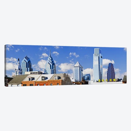 Buildings in a cityChinatown Area, Comcast Center, Center City, Philadelphia, Philadelphia County, Pennsylvania, USA Canvas Print #PIM7135} by Panoramic Images Canvas Art