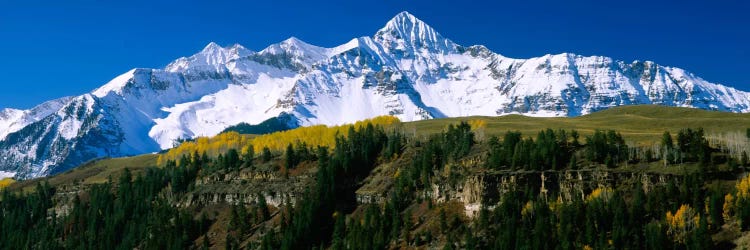 Snow-Covered Wilson Peak, Lizard Head Wilderness, Uncompahgre National Forest, San Miguel County, Colorado, USA