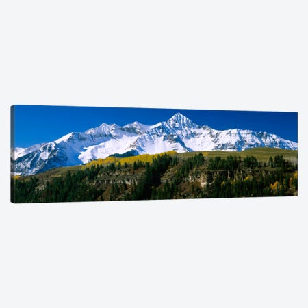 Snow-Covered Wilson Peak, Lizard Head Wilderness, Uncompahgre National Forest, San Miguel County, Colorado, USA Canvas Print #PIM713} by Panoramic Images Canvas Artwork
