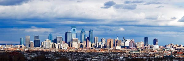 Philadelphia: Buildings in a cityComcast Center, Center City, Philadelphia, Philadelphia County, Pennsylvania, USA by Panoramic Images