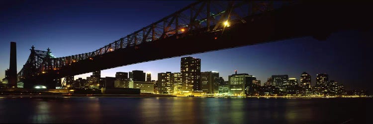 Bridge across a riverQueensboro Bridge, East River, Manhattan, New York City, New York State, USA