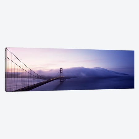 Bridge across the sea, Golden Gate Bridge, San Francisco, California, USA Canvas Print #PIM7182} by Panoramic Images Canvas Artwork