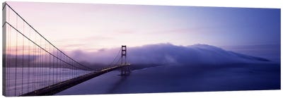 Bridge across the sea, Golden Gate Bridge, San Francisco, California, USA Canvas Art Print - Seascape Art
