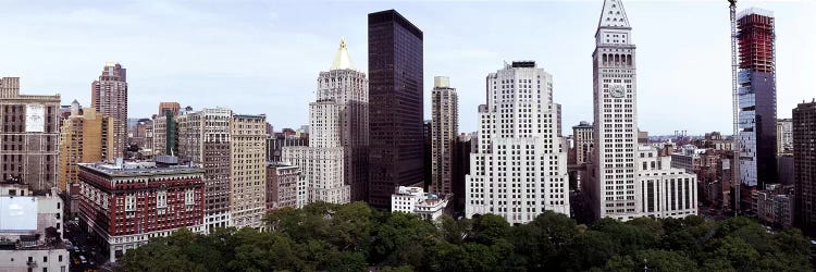 Skyscrapers in a city, Madison Square Park, New York City, New York State, USA