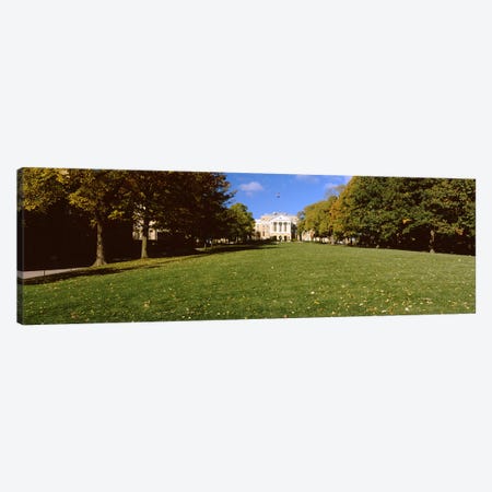 Lawn in front of a building, Bascom Hall, Bascom Hill, University of Wisconsin, Madison, Dane County, Wisconsin, USA Canvas Print #PIM7194} by Panoramic Images Canvas Wall Art