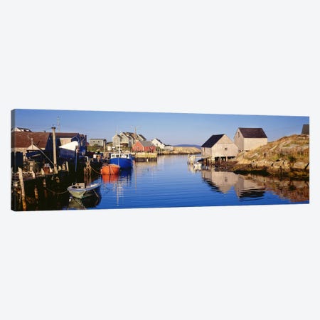 Cove View, Peggy's Cove, Halifax, Nova Scotia, Canada Canvas Print #PIM7219} by Panoramic Images Canvas Wall Art