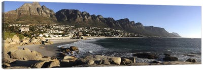 Camps Bay And The Twelve Apostles, Cape Town, Western Cape, South Africa Canvas Art Print - Cape Town