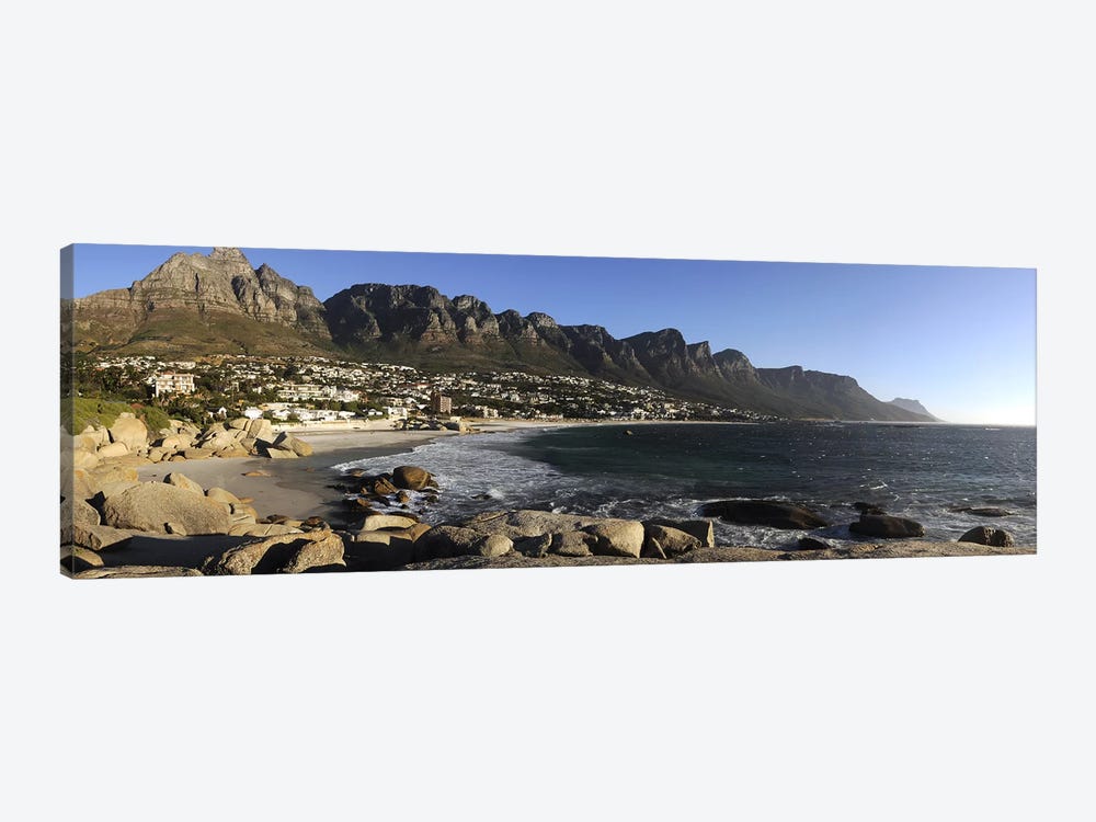 Camps Bay And The Twelve Apostles, Cape Town, Western Cape, South Africa by Panoramic Images 1-piece Canvas Print