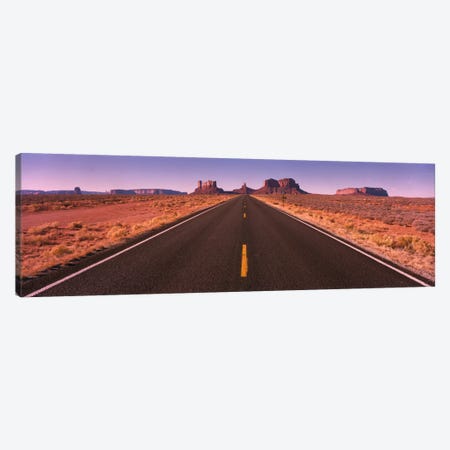 Road Monument Valley AZ USA Canvas Print #PIM722} by Panoramic Images Canvas Art Print