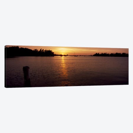 Sunrise over the sea, Bermuda Canvas Print #PIM7236} by Panoramic Images Canvas Art Print