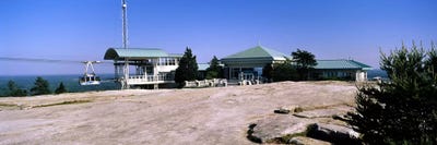 Overhead cable car on a mountainStone Mountain, Atlanta, Georgia, USA by Panoramic Images canvas print