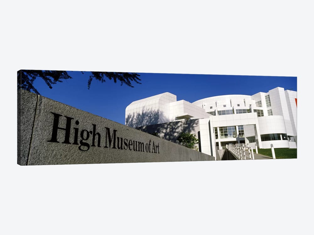 Facade of an art museum, High Museum of Art, Atlanta, Fulton County, Georgia, USA by Panoramic Images 1-piece Canvas Print