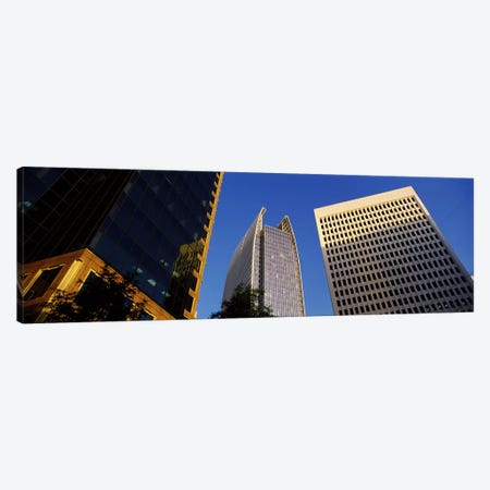 Skyscrapers in a city, Atlanta, Fulton County, Georgia, USA #2 Canvas Print #PIM7266} by Panoramic Images Canvas Artwork