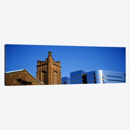 High section view of buildings in a city, Presbyterian Church, Midtown plaza, Atlanta, Fulton County, Georgia, USA Canvas Print #PIM7269} by Panoramic Images Canvas Art Print