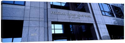 Facade of a bank building, Federal Home Loan Bank, Atlanta, Fulton County, Georgia, USA Canvas Art Print - Atlanta Art