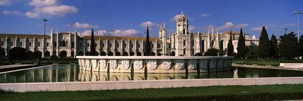 Places Of Worship: Facade of a monastery, Mosteiro Dos Jeronimos, Belem, Lisbon, Portugal by Panoramic Images