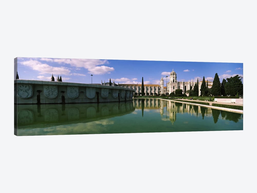 Facade of a monastery, Mosteiro Dos Jeronimos, Belem, Lisbon, Portugal #2 by Panoramic Images 1-piece Canvas Art Print