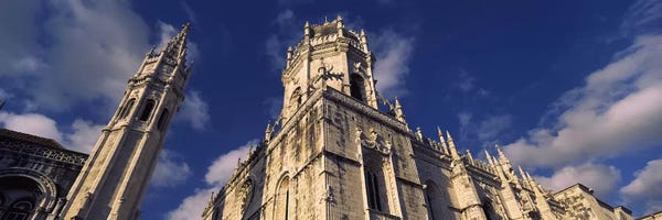 Lisbon: Low angle view of a monastery, Mosteiro Dos Jeronimos, Belem, Lisbon, Portugal #2 by Panoramic Images
