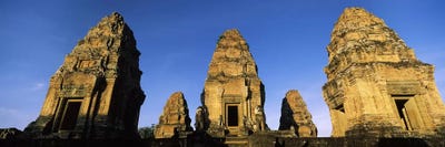 Low angle view of a temple, Pre Rup, Angkor, Cambodia by Panoramic Images canvas print