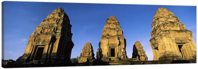 Low angle view of a temple, Pre Rup, Angkor, Cambodia Canvas Art Print