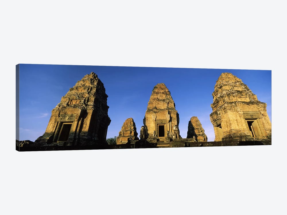 Low angle view of a temple, Pre Rup, Angkor, Cambodia by Panoramic Images 1-piece Canvas Wall Art