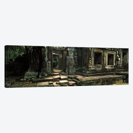 Ruins of a temple, Banteay Kdei, Angkor, Cambodia Canvas Print #PIM7337} by Panoramic Images Canvas Wall Art