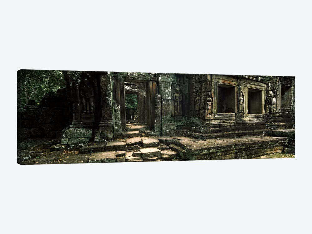 Ruins of a temple, Banteay Kdei, Angkor, Cambodia by Panoramic Images 1-piece Canvas Art