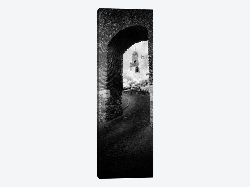 Church viewed through an archway, Puerta Del Sol, Medina Sidonia, Cadiz, Andalusia, Spain by Panoramic Images 1-piece Canvas Art Print