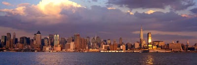 New York City Hudson River NY by Panoramic Images canvas print