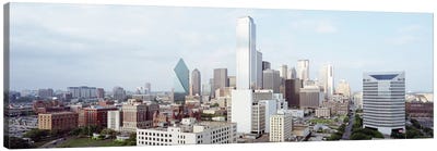 Buildings in a city, Dallas, Texas, USA #4 Canvas Art Print - Dallas Skylines