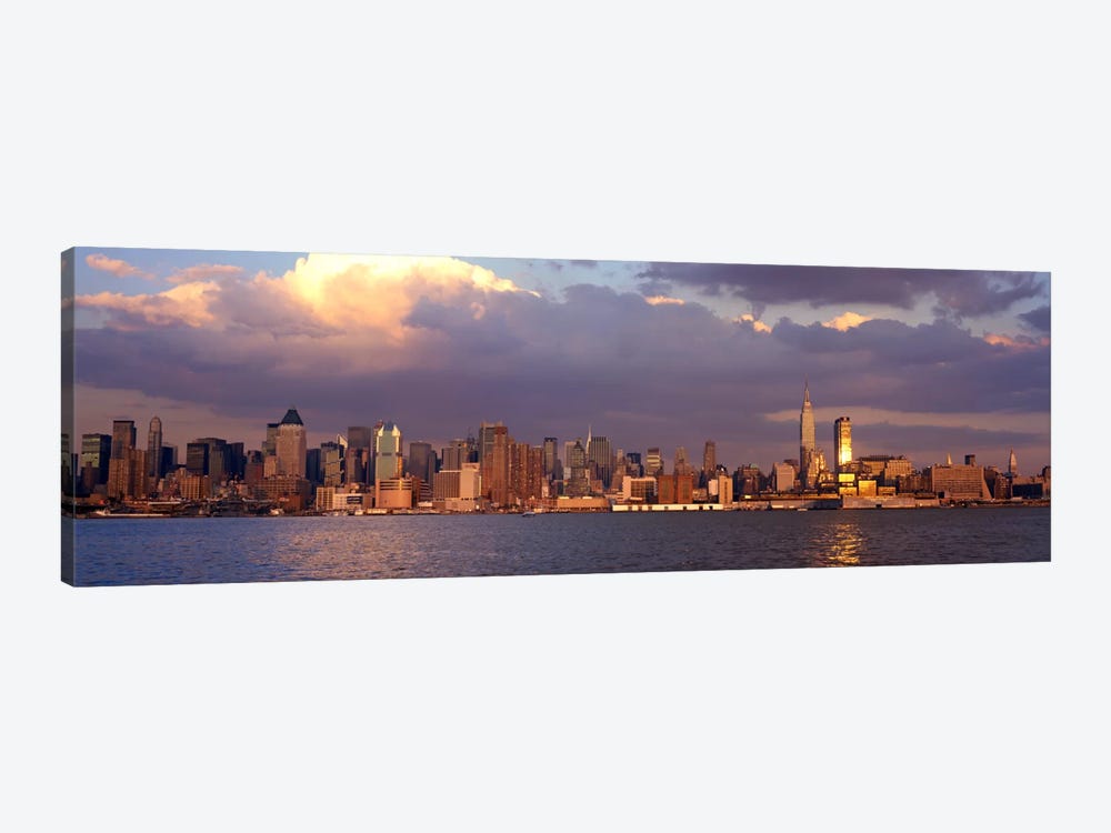 New York City Hudson River NY by Panoramic Images 1-piece Canvas Wall Art