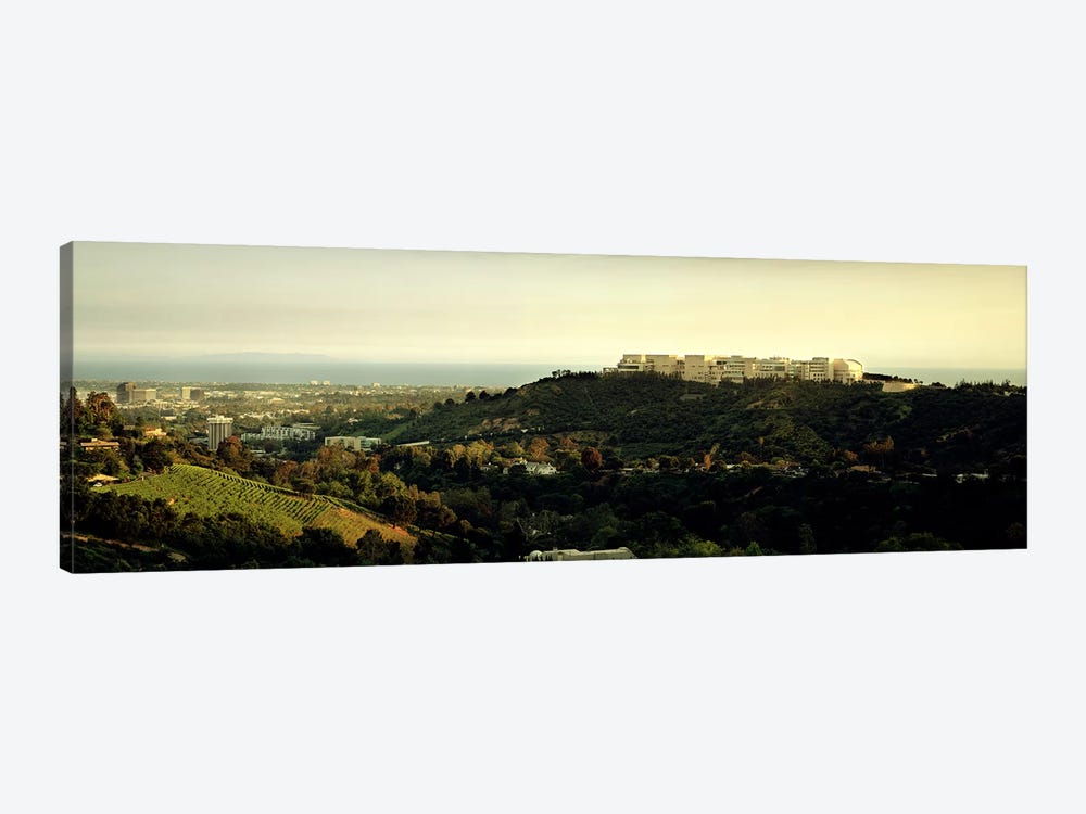 High angle view of a citySanta Monica, Los Angeles County, California, USA by Panoramic Images 1-piece Art Print
