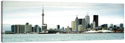 Downtown Skyline, Toronto, Ontario, Canada Canvas Art Print - Toronto Art