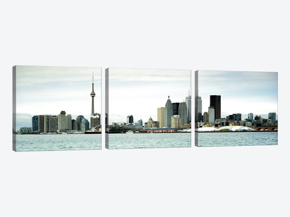 Downtown Skyline, Toronto, Ontario, Canada by Panoramic Images 3-piece Art Print
