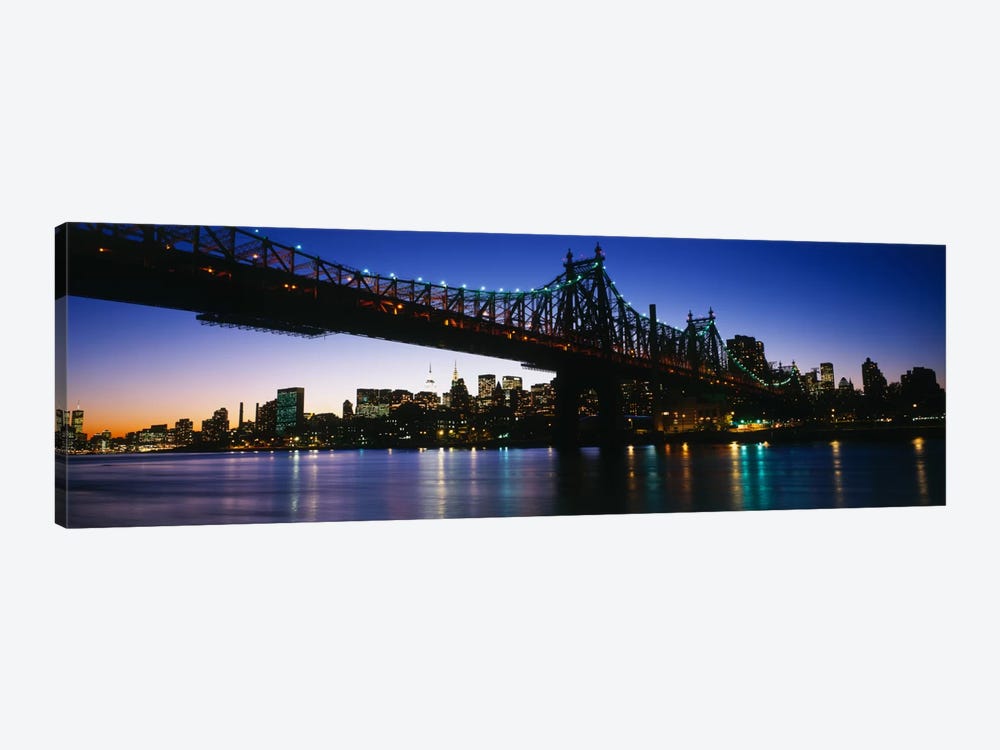 USA, New York City, 59th Street Bridge by Panoramic Images 1-piece Canvas Print