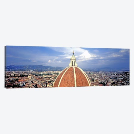High section view of a churchDuomo Santa Maria Del Fiore, Florence, Tuscany, Italy Canvas Print #PIM7384} by Panoramic Images Art Print