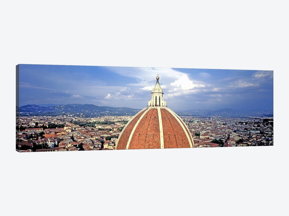 High section view of a churchDuomo Santa Maria Del Fiore, Florence, Tuscany, Italy by Panoramic Images 1-piece Canvas Wall Art