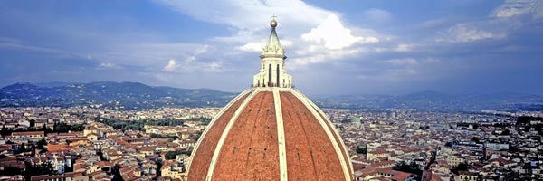 Florence: High section view of a churchDuomo Santa Maria Del Fiore, Florence, Tuscany, Italy by Panoramic Images