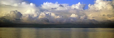 Clouds over the sea by Panoramic Images canvas print
