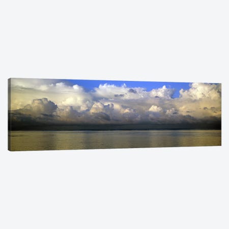 Clouds over the sea Canvas Print #PIM7407} by Panoramic Images Canvas Art