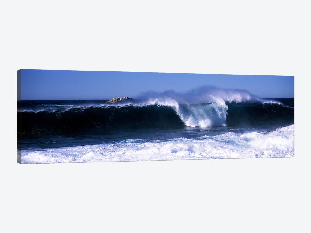 Crashing Waves, Big Sur, California, USA by Panoramic Images 1-piece Canvas Art Print