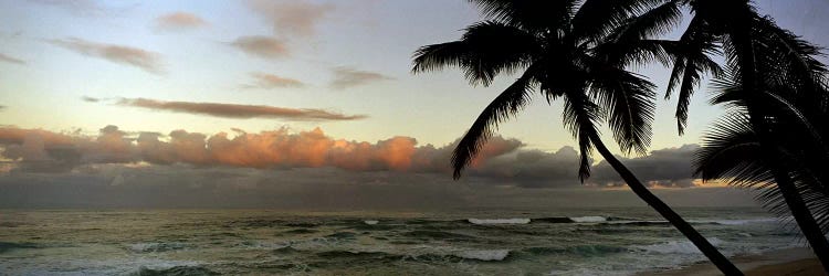 Cloudy Seascape Sunset