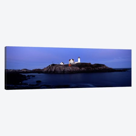 Cape Neddick Light (The Nubble), Nubble Island, York County, Maine, USA Canvas Print #PIM7432} by Panoramic Images Canvas Art