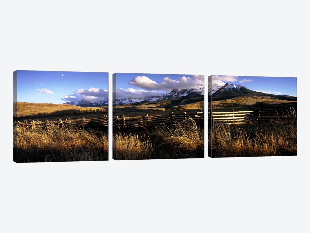 Mountainside Landscape, San Miguel County, Colorado, USA by Panoramic Images 3-piece Art Print