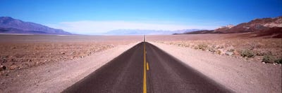 Arid Valley Landscape Along California State Route 190, Death Valley National Park by Panoramic Images canvas print