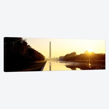 Washington MonumentWashington DC, District of Columbia, USA Canvas Print #PIM74} by Panoramic Images Canvas Wall Art