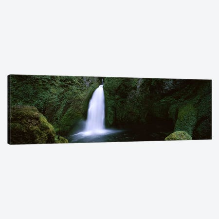 Waterfall in a forest, Columbia River Gorge, Oregon, USA #2 Canvas Print #PIM7507} by Panoramic Images Canvas Art Print