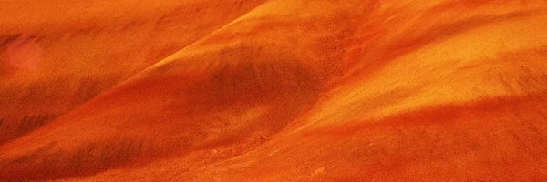 Orange & Tan Strata, Painted Hills Unit, John Day Fossil Beds National Monument, Oregon, USA