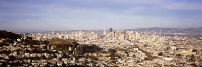 High angle view of a city, San Francisco, California, USA #2 by Panoramic Images canvas print