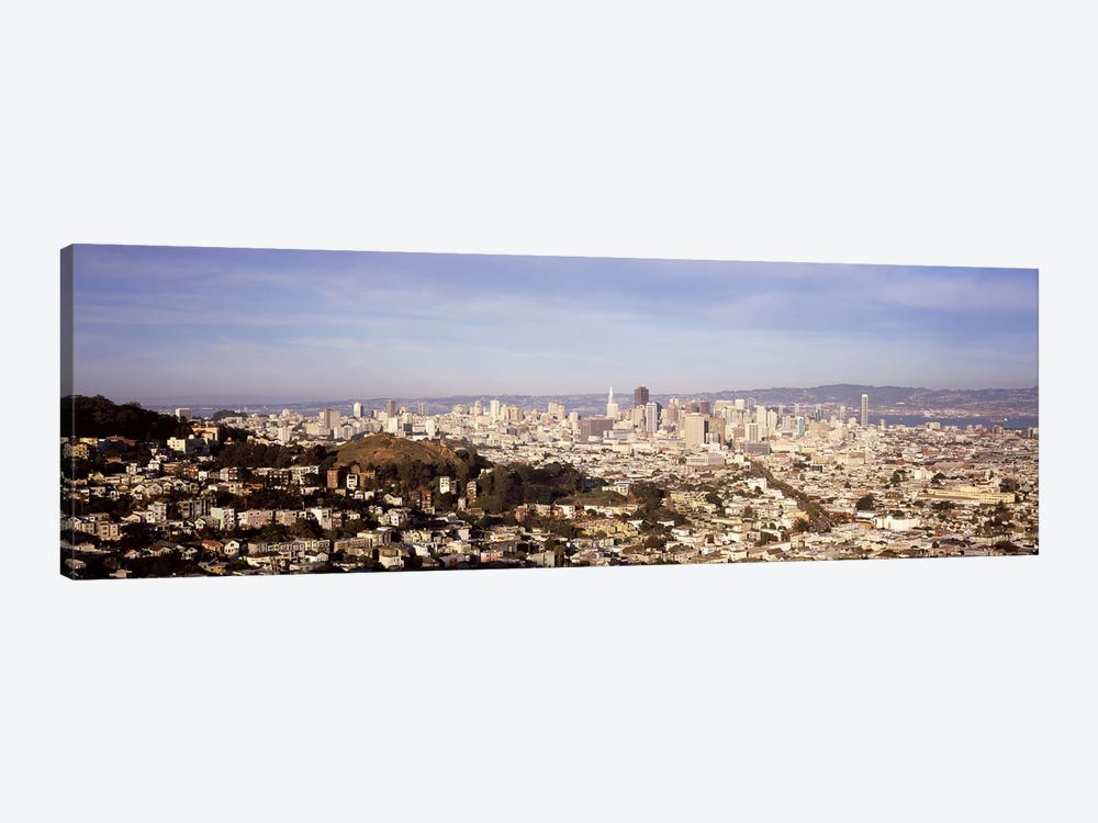 High angle view of a city, San Francisco, California, USA #2 by Panoramic Images 1-piece Canvas Print